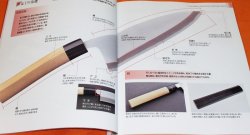 Photo1: Japanese cutlery HOCHO which has the origin in KATANA book kitchen knife