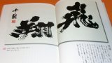 Calligraphy by the Japanese woman of the Down syndrome book chinese