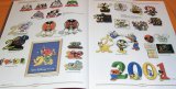 RARE The Art of Disney PINS book Mickey Minnie Pooh Goofy Donald Alice