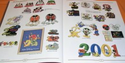 Photo1: RARE The Art of Disney PINS book Mickey Minnie Pooh Goofy Donald Alice