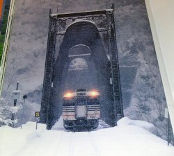 Photo1: Railroad scenery of the four seasons in Japan book train electric car