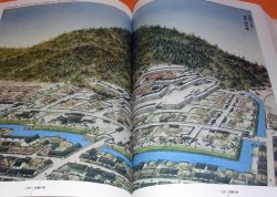 Photo1: Japanese Famous Castle by Bird's-eye View Illustration book Japanese