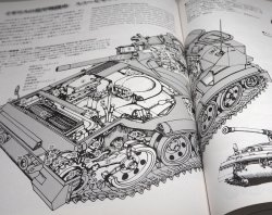 Photo1: The World Tanks, Mechanical Pictorial Guide book from Japan Japanese