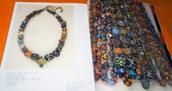 Photo1: VENETIAN BEADS Book from Japan Japanese Murano Glass Beads #1045