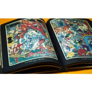 Photo: Kawanabe Kyosai Yokai Monster Ukiyo-e Book ukiyoe from japan