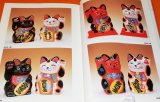 Photo: Japanese traditional Papier-mache HARIKO book antique japan doll toy vtg