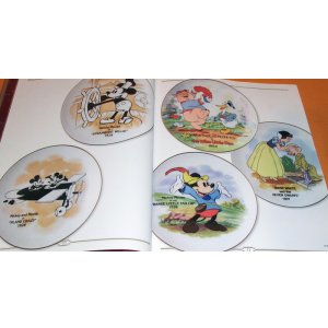 Photo: RARE The Art of Disney PLATES book mickey dish souvenir goods memento