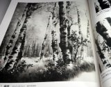 Photo: Draw a tree in the Jpanese Ink wash painting book from Japan