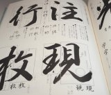 Photo: Basics of Japanese Calligraphy illustrated book from Japan