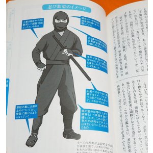 Photo: Ninja Origin and Ninjutsu Weapons Illustration book Shinobi from Japan