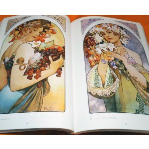 Photo: ALPHONSE MUCHA Collections of Works - From Paris to Moravia Book Japanese