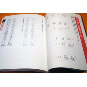 Photo: HEART SUTRA SHAKYO Pencil and Brush pen 30 Days Lesson Book from Japan