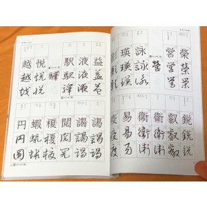 Photo: The Stroke Order of KANJI Dictionary Regular,Semi-cursive,Cursive script