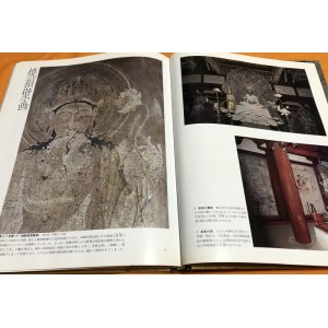 Photo: Horyu-ji Kondo Mural Japanese Temple Wall Painting Book from Japan Horyuji