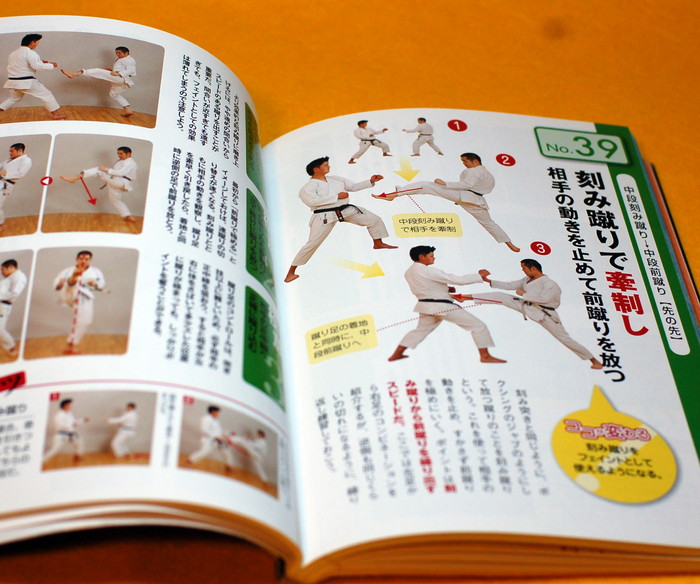 Photo1: Karate "the secret for winning" how to BOOK from Japan (1)