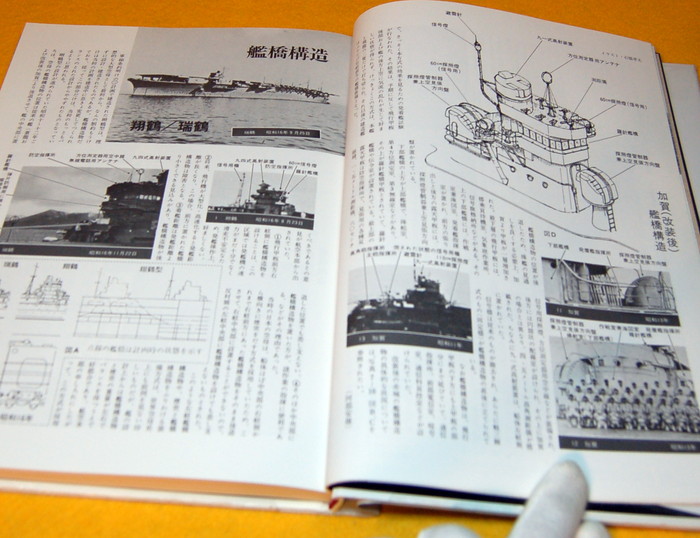 Photo1: Japanese aircraft carrier book from japan rare war ww2 (1)