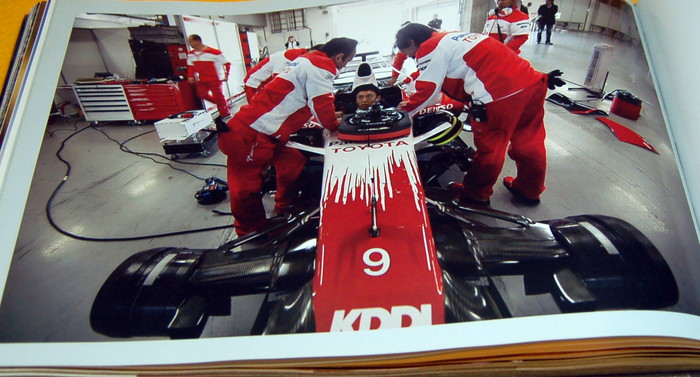 Photo1: TOYOTA F1 photo book Memory of all 140 races - Time to say goodbye (1)
