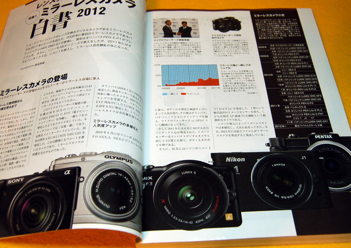 Photo1: Japanese Camera Yearbook 2012 from japan, nenkan, nikon, canon, olympus, pentax (1)