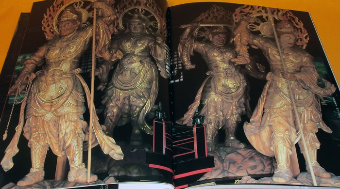 Photo1: KIRIKANE - Japanese Gold Leaf Traditional Art book statue of Buddha (1)