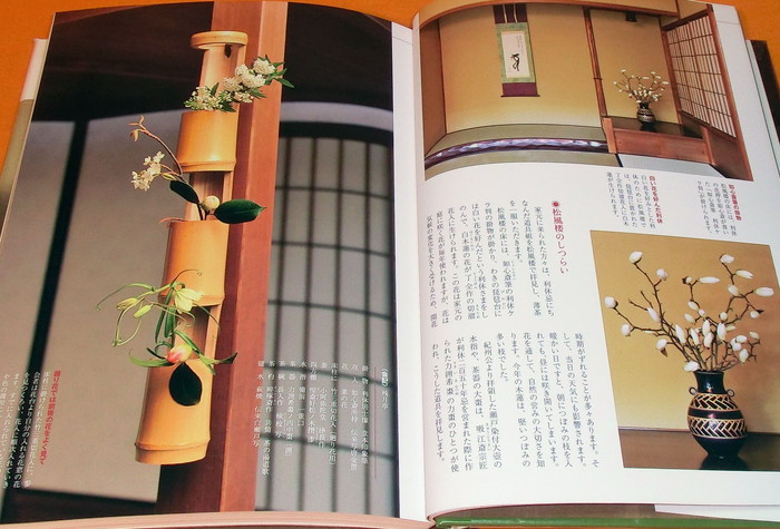 Photo1: Four Seasons Flowers for Japanese Tea Ceremony book japan chanoyu sado (1)