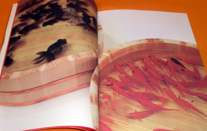 Photo1: a Goldfishing Syudio by Riusuke Fukahori book goldfish paint acrylic (1)