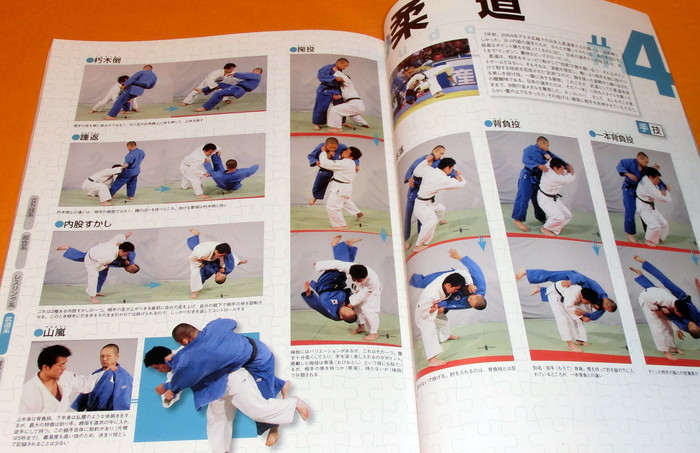 Photo1: Martial arts Technique Encyclopedia book karate sumo sambo taekwon-do etc (1)