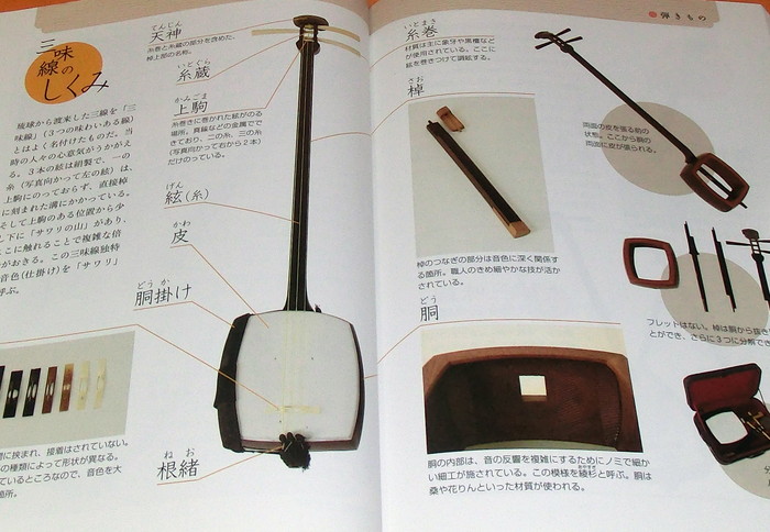 Photo1: Traditional Japanese Musical Instruments book japan Shamisen Koto Taiko (1)