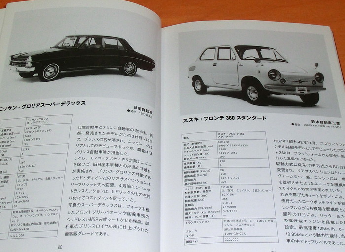 Photo1: JAPANESE PASSENGER VEHICLES 1966-1974 book japan car vintage old (1)