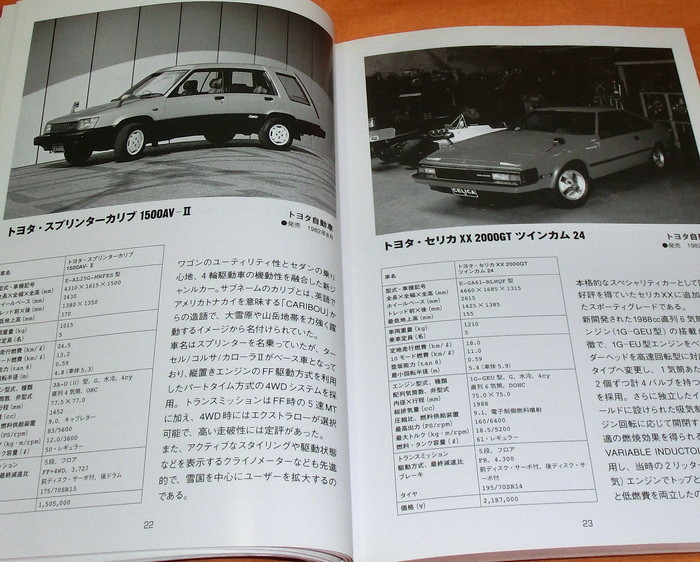 Photo1: JAPANESE PASSENGER VEHICLES 1982-1985 book japan car vintage old (1)