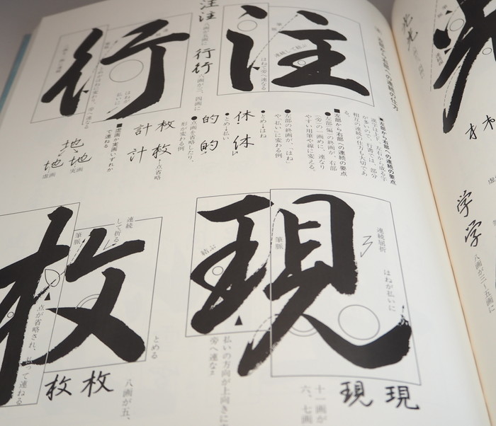 Photo1: Basics of Japanese Calligraphy illustrated book from Japan (1)