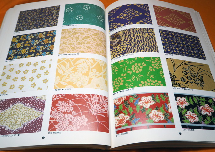 Photo1: Japanese EDO Paper Pattern Book from Japan Design (1)