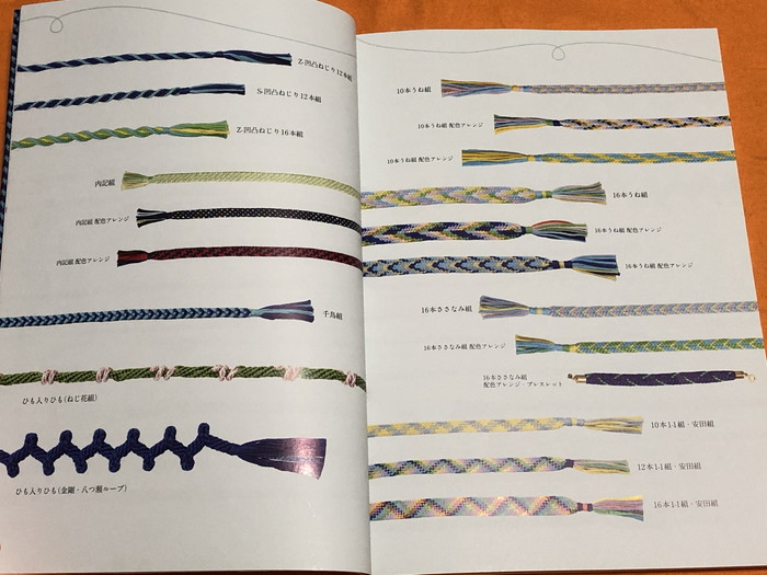 Photo1: KUMIHIMO  Traditional Japanese artform of making Braids and Cords Book  (1)
